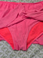 Catalina Pink Ruffle Swimsuit Beach Resort Barbiecore Vacation Mini Skirt XL