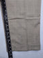 Tan Plaid Straight Leg Pleated George Work Utility Formal Dress Pants Mens 36x30