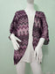 Floral Boho Fairy Coquette Indie Whimsygoth VTG Cottagecore Wrap Kimono Top 3XL