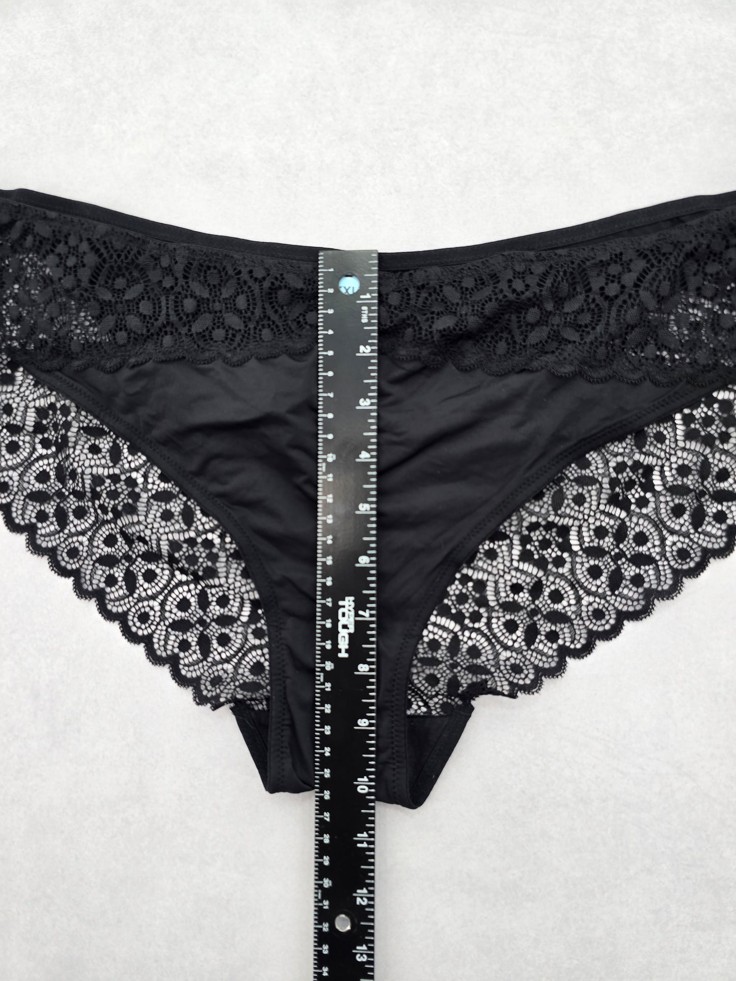 Lace Black Panty Lace Dainty Whimsy Sexy Goth Fairy Coquette Bridal Plus XXL