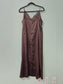 Brown Lace Slip Y2K 90s Cottage Girly Grunge Dainty Milkmaid Babydoll Dress 12