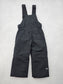 Black Insulated Overall Bib Ski Slalom Toddler Snowboard Snow Pants Boys Small
