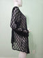 Floral Boho Fairy Coquette Indie Whimsygoth VTG Cottagecore Wrap Kimono Top 14/16