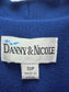 Vintage Blue Y2K Nautical Preppy Boss Pleated Career Fairy Suit Blazer Plus 16P