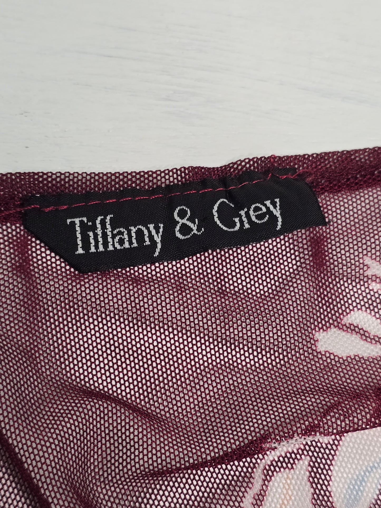 Floral Boho Fairy Coquette Indie Whimsygoth VTG Cottagecore Wrap Kimono Top XL