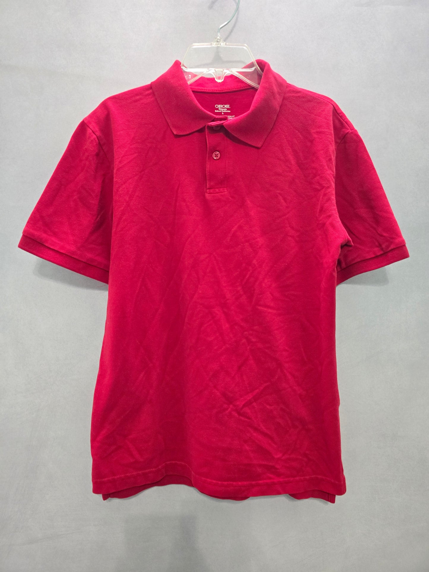 Cherokee Red Ultimate School Uniform Boys Shirt Large
