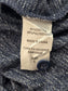 Navy Blue Work Casual Heather Grey Y2K Sweater Rustic Blue Boys Top Large