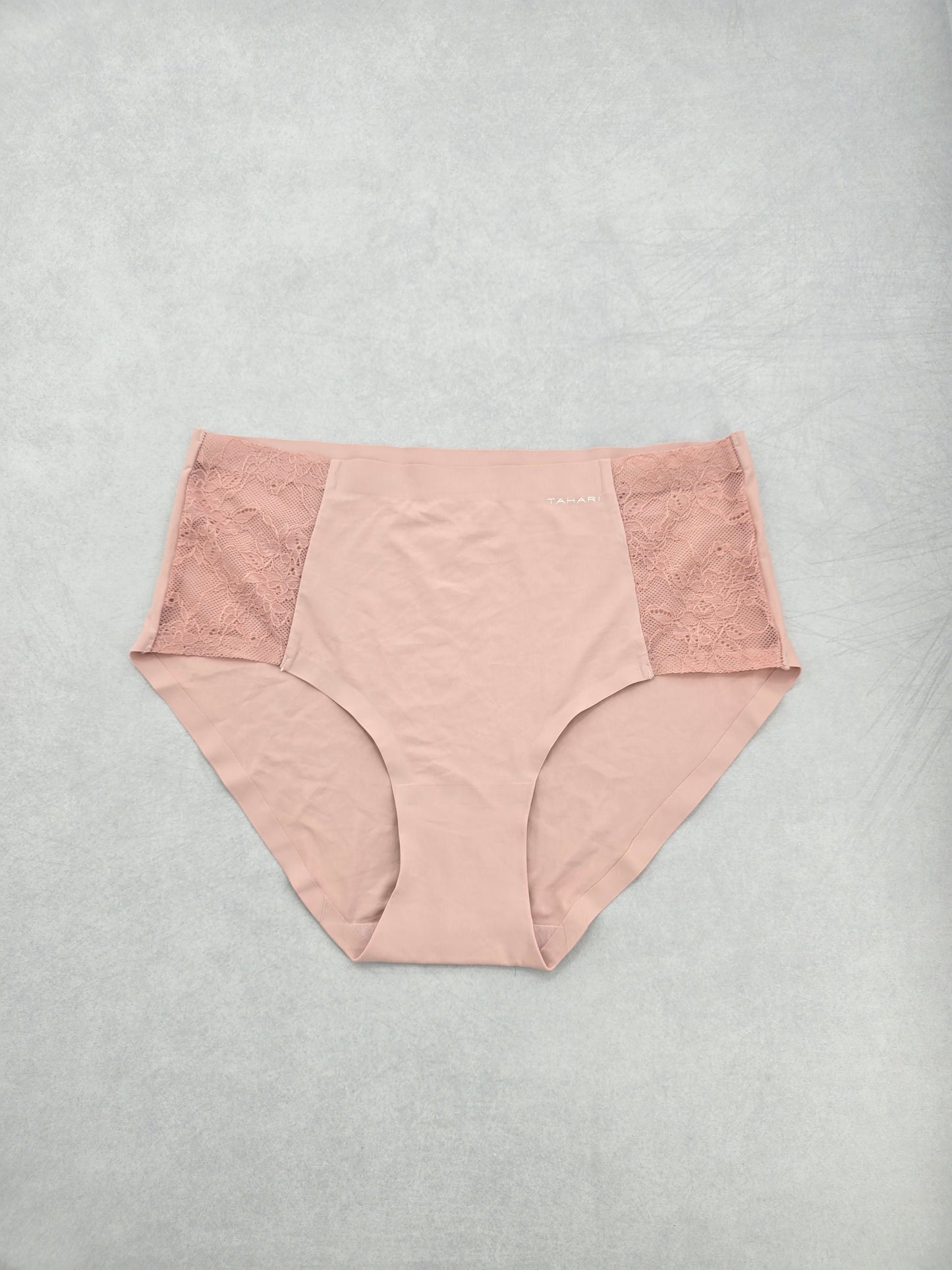 Tahari Pink Lace Dainty Whimsy Boho Goth Fairy Coquette Bridal Panties Large