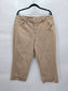 Time and Tru Brown Mid Rise Capri Cropped Y2K Distressed Denim Jeans Plus 16