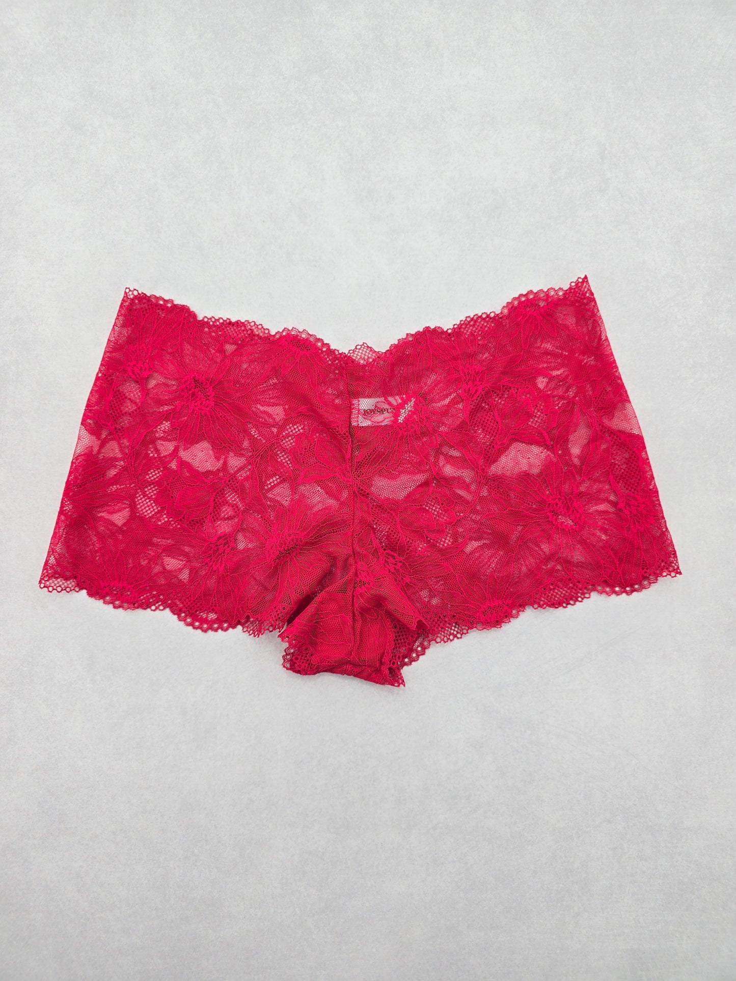 Lace Red Panty Lace Dainty Whimsy Sexy Goth Fairy Coquette Bridal XL 16/18