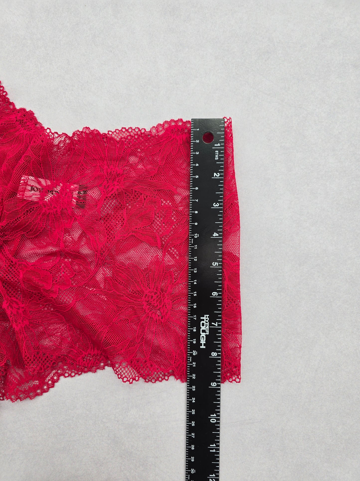 Lace Red Panty Lace Dainty Whimsy Sexy Goth Fairy Coquette Bridal XL 16/18