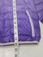 Eddie Bauer Purple Ombre Reversible Light Hood Puffer Ski Snow Girls Jacket S
