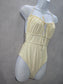 Tularosa White One Piece Swimsuit Beach Vacation Resort Boho Sexy Large