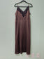 Brown Lace Slip Y2K 90s Cottage Girly Grunge Dainty Milkmaid Babydoll Dress 12