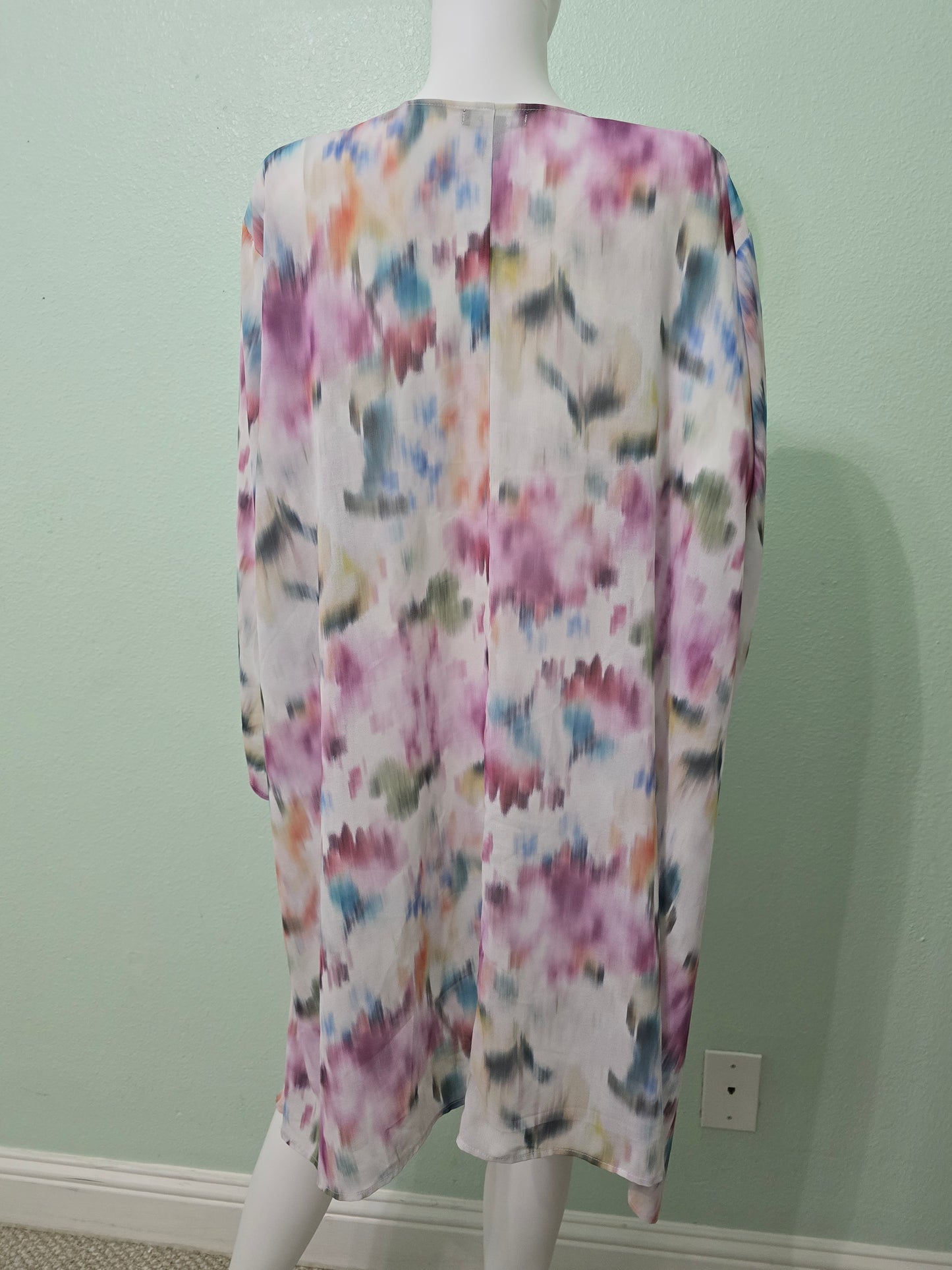 Resort Boho Fairy Coquette Indie Whimsygoth VTG Cottagecore Wrap Kimono Torrid 4