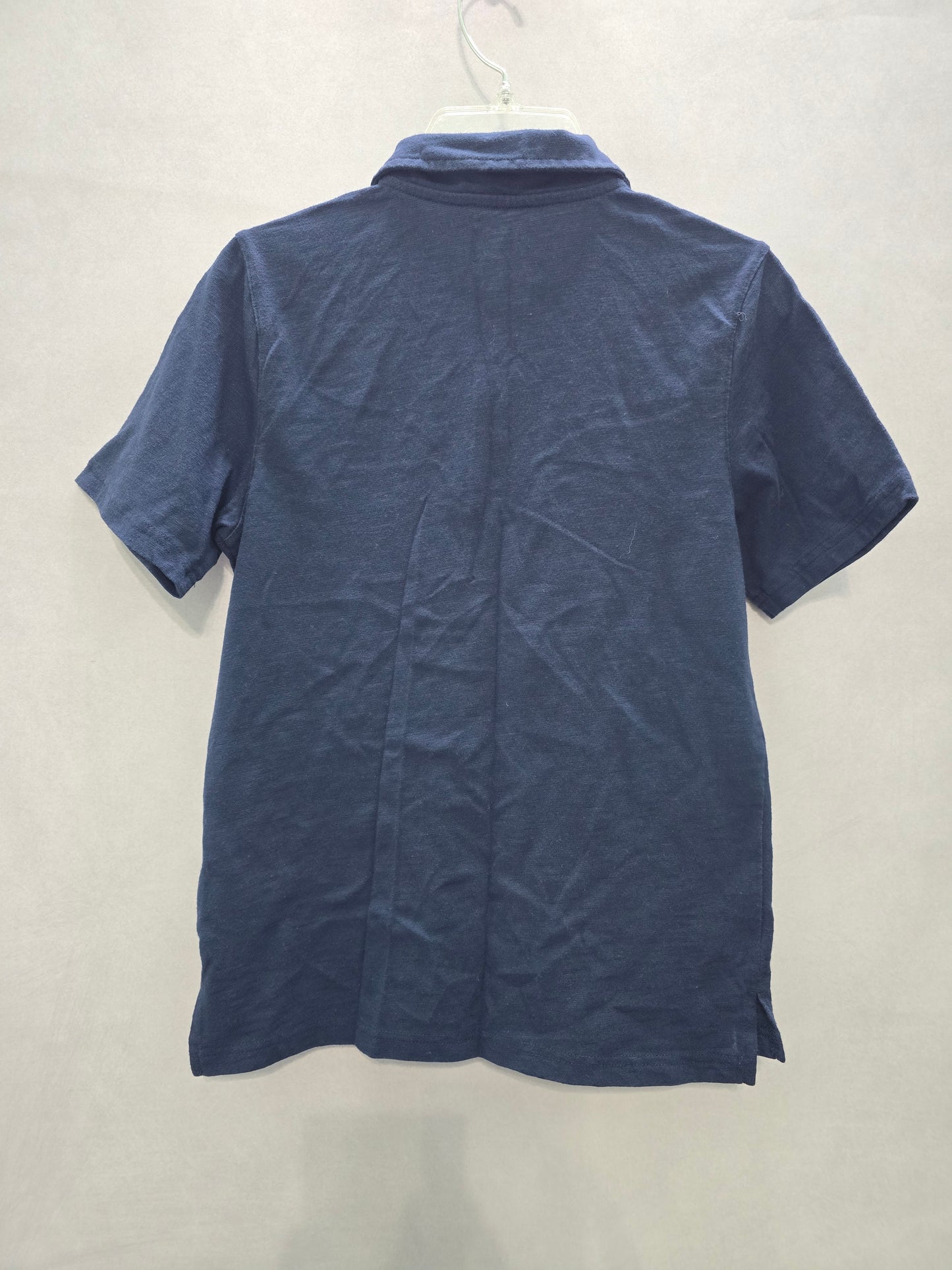 Wonder Nation Navy Blue Short Sleeve Polo Shirt XL 18/20