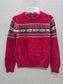 Class Club Red Pullover Knit Sweater Boys Class Club 8/10