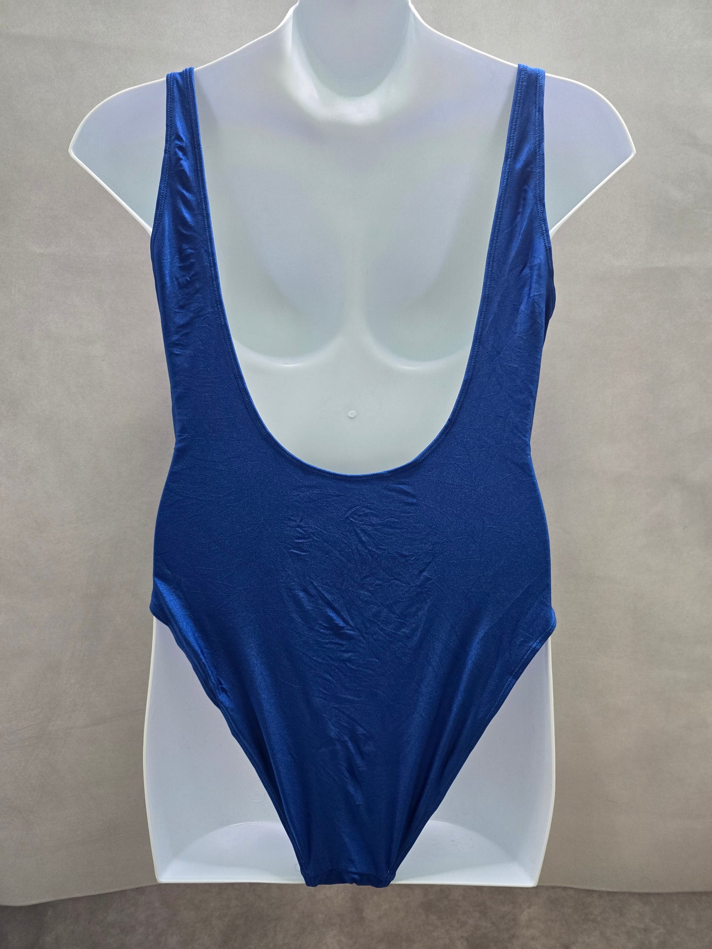 Blue Beach Resort Vacation One Piece Swimsuit Plus XXL