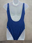 Blue Beach Resort Vacation One Piece Swimsuit Plus XXL