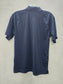 Navy Blue Short Sleeve Preppy Tennis Athletic Polo Shirt XL 18/20