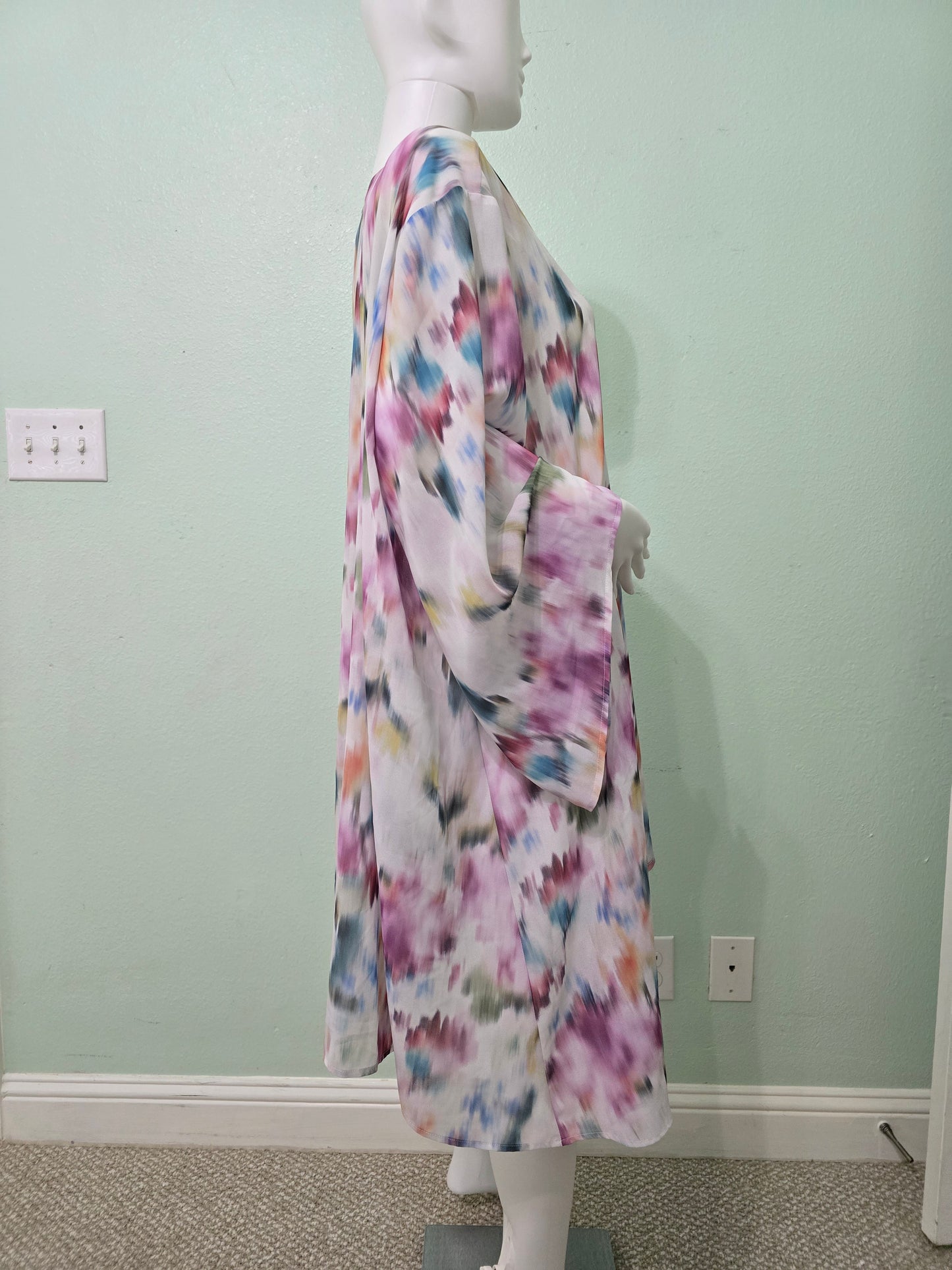 Resort Boho Fairy Coquette Indie Whimsygoth VTG Cottagecore Wrap Kimono Torrid 4