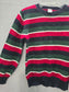 Gymboree Stripes Pullover Knit Holiday Cozy Boys Sweater Medium 7/8