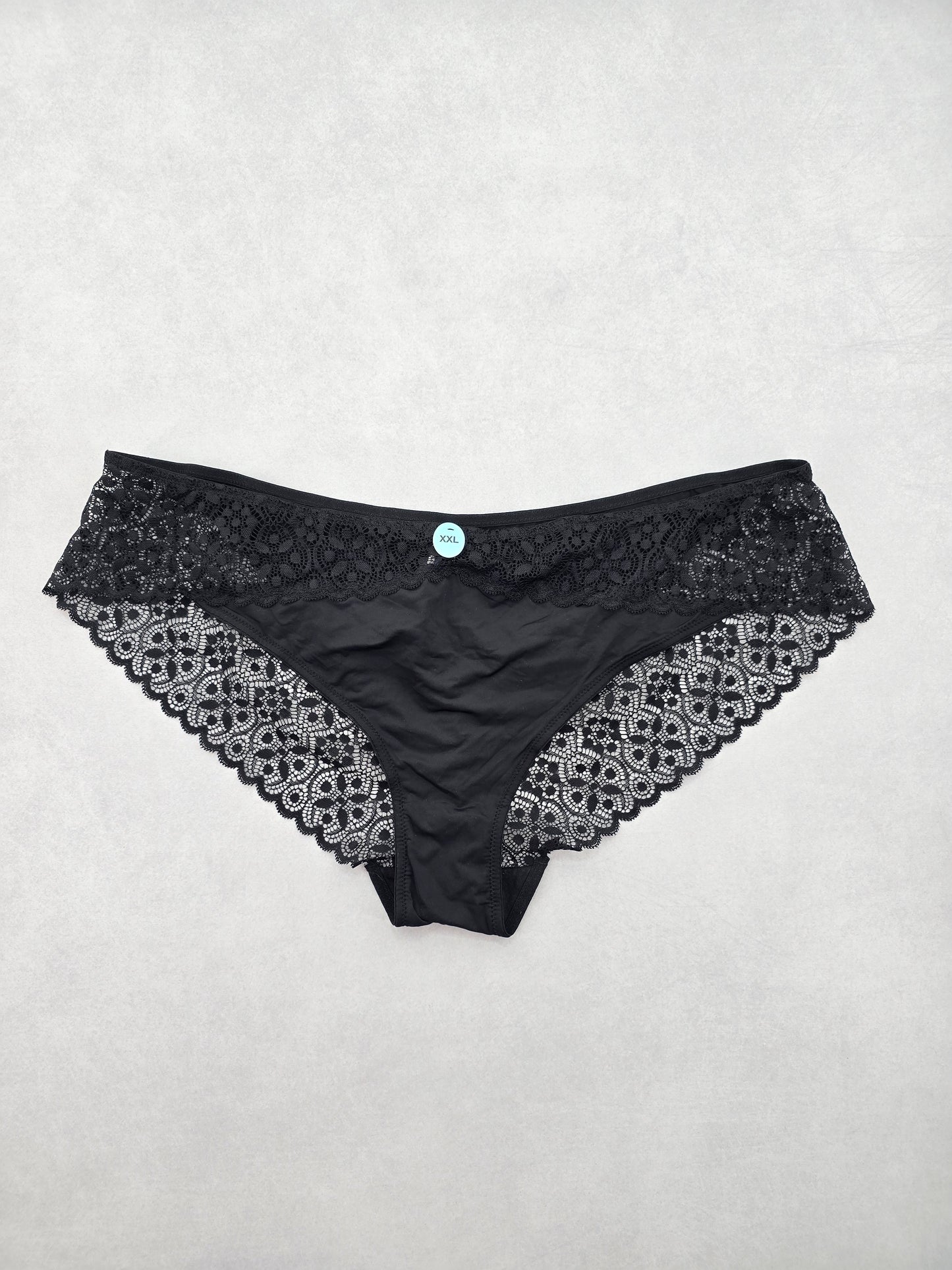 Lace Black Panty Lace Dainty Whimsy Sexy Goth Fairy Coquette Bridal Plus XXL