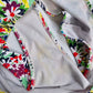 Shein Floral Print Swimwear Swimsuit Bikini Bottom Size 3XL