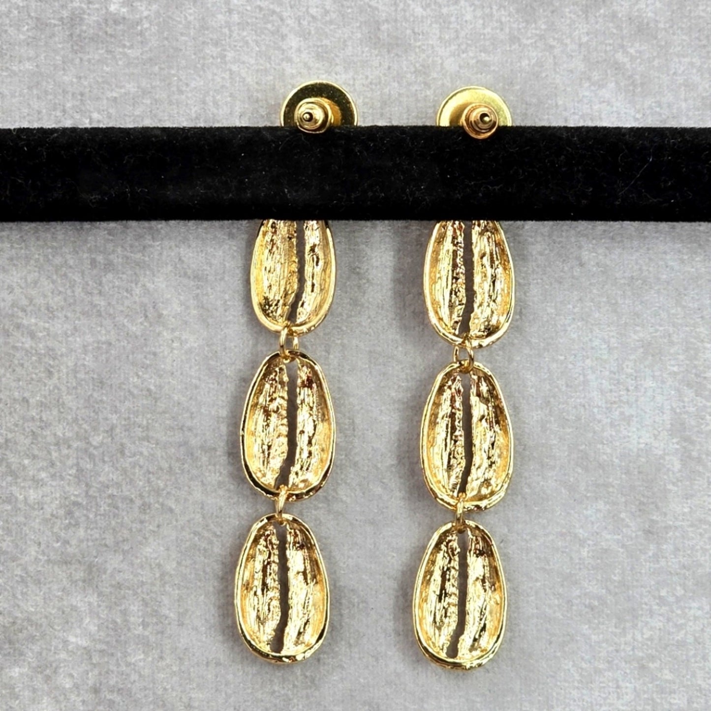 Gold Shell Drop Dangle Stud Long Beach Boho Earrings Fashion Jewelry JB2-37