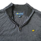Jack Nicklaus 1/4 Pullover Blue Folden Bear Long Sleeve Sweater Men's XLARGE XL