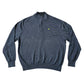 Jack Nicklaus 1/4 Pullover Blue Folden Bear Long Sleeve Sweater Men's XLARGE XL